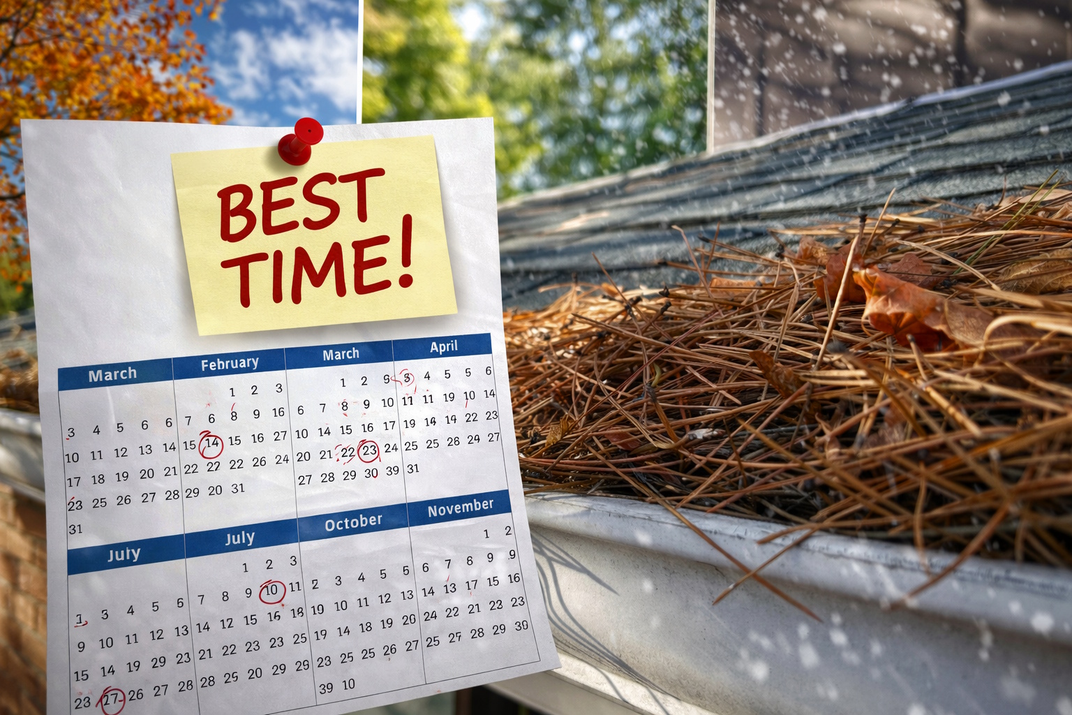 When Is the Best Time to Clean Your Gutters in Toronto