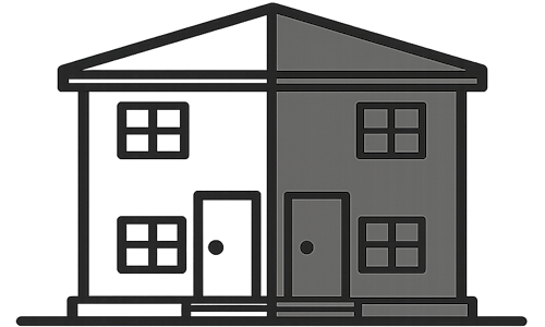 Semi-detached house gutter cleaning estimate