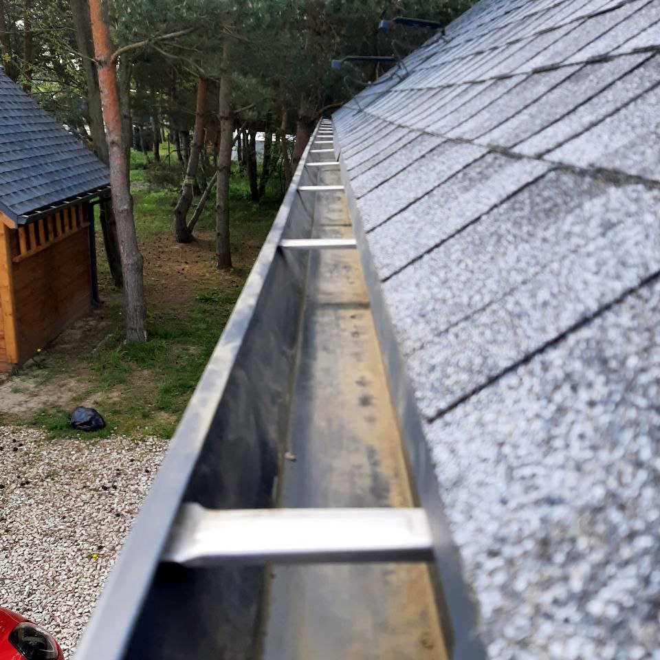 Cleaned gutters on a Toronto home
